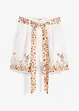 Short 100% lin à imprimé floral, bonprix