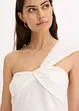 Asymmetrisches Top aus luftigem Crêpe, bonprix