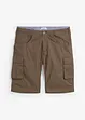 Cargo-Bermuda aus reiner Baumwolle, Relaxed Fit, bonprix