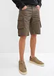 Cargo-Bermuda aus reiner Baumwolle, Relaxed Fit, bonprix