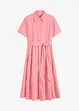 Robe-chemise en matière élastique, bonprix