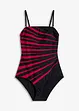 Maillot 1 pièce sculptant, maintien léger, bonprix