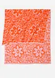 Serviette de toilette à motif floral en jacquard, bonprix