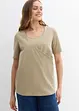 Umstands- und Stillshirts aus Bio-Baumwolle (2er Pack), bonprix