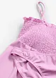 Gesmokter Bandeau-Tankini (2-tlg.Set), bonprix