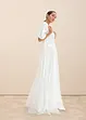 Robe de mariée brodée de sequins avec jupe en tulle amovible, bonprix