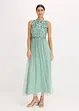 Robe longue brodée de sequins, bonprix
