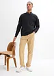 Classic Fit Stretch-Hose mit reiner Baumwolle, Straight, bonprix