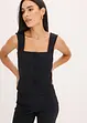 Top blouse boutonné, bonprix