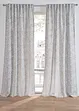 Rideau jacquard à motif (1 pce), bonprix