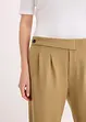Jersey-Hose mit Bundfalten, bonprix