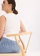 Pantalon en jersey à pinces, bonprix
