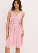 Robe courte à sequins, bonprix