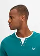 2 in 1 Shirt, Kurzarm (2er Pack), bonprix