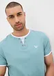 2 in 1 Shirt, Kurzarm (2er Pack), bonprix