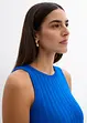 Strickkleid in A-Linie aus Viskose-Mix, bonprix