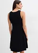 Strickkleid in A-Linie aus Viskose-Mix, bonprix
