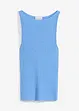 Top ajusté en maille de viscose mélangée, bonprix