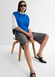 Ballonförmiges Stricktop aus feiner Viskose, bonprix