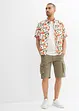Bermuda cargo 100% coton, Loose Fit, bonprix