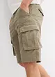 Bermuda cargo 100% coton, Loose Fit, bonprix