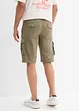 Bermuda cargo 100% coton, Loose Fit, bonprix