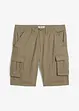 Bermuda cargo 100% coton, Loose Fit, bonprix