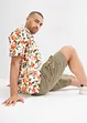 Bermuda cargo 100% coton, Loose Fit, bonprix