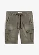 Bermuda en molleton aspect jean, Regular, bonprix