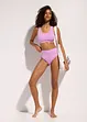 Gerippter Bustier-Bikini (2-tlg.Set), bonprix