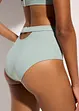 Bas de bikini taille haute, largeur réglable, bonprix