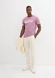 Lot de 2 T-shirts 100% coton, bonprix