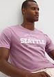 Lot de 2 T-shirts 100% coton, bonprix
