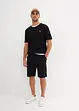 T-Shirt und Shirt-Bermuda (2-tlg.Set) aus reiner Bio-Baumwolle, bonprix