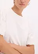 Shirt mit Spitzenärmeln, bonprix