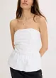 Blouse sans manches à base volumineuse, bonprix