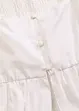 Blouse à manches bouffantes et encolure boutonnée, bonprix