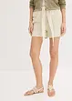 Short en twill avec ceinture à nouer, bonprix