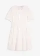 Kleid aus Musselin mit Lochstickerei, bonprix