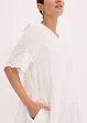 Kleid aus Musselin mit Lochstickerei, bonprix