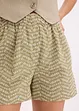 Shorts mit Lochstickerei, bonprix