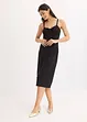 Midikleid mit figurbetonter Passform, bonprix