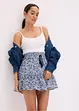 Boho-Minirock aus leichter Baumwolle, bonprix