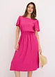 Jerseykleid aus luftigem Crêpe, bonprix