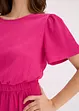 Jerseykleid aus luftigem Crêpe, bonprix