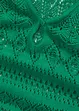 Robe longue aspect crochet, bonprix