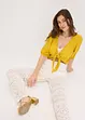 Schlupfhose mit Lochstrickmuster, bonprix