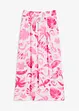 Jupe longue imprimée en viscose texturée, bonprix