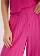Pantalon taille élastiquée en viscose fluide, bonprix