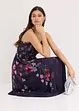 Robe longue en tulle délicat avec bretelles, bonprix